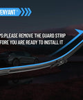 BMW 3 Series front windshield wiper blades set of 2 in 24 inch and 19 inch, installation tip displayed.