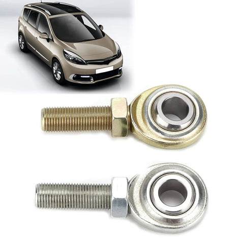 Built Tough Heavy Duty Rod End Heim Joint Set With Half Inch Bore And Half Inch 20 RH LH Male Threads, Stainless Steel, Corrosion Resistant, High Load Lateral Capacity 12200 Lb, Universal Fit For Cars, Motorcycles, ATVs, Boats, CNC Equipment. rod end pair for car suspension