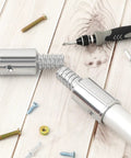 Three Quarters Inch Threaded Tip Replacement Kit For Wood Or Metal Poles With Two Sets Of Tips And Eight Small Screws
