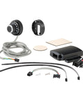 Proportional Trailer Brake Controller Featuring Slick Dash Mounted Rotary Knob and wiring components for easy installation.