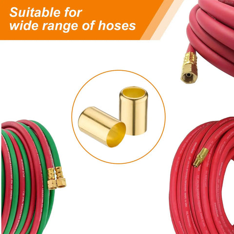 Top Shelf Brass 7325 Hose Ferrules For Air Line Repair Kit, Heavy Duty Fittings With Precision Specs For Industrial Garage Jobs And Durable Maintenance Needs Right Now brass ferrules with hoses