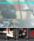 Heavy Duty Oil Pan Gasket For Chevy Gmc Cadillac Ls Vortec Engines 4.8L 5.3L 6.0L 6.2L showing visible oil leaks and low oil level signs.