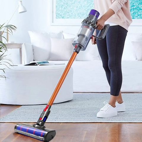 Quick-Release Soft Roller Cleaning Head For Cordless Vacuum Cleaners V7 V8 V10 V11 V15 Series Hardwood Floor Attachment
