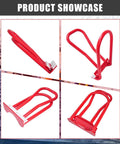 Pro Grade Roof Eaves Seam Bender For Standing Seam Metal Roofing, Converts 90 Degree Edges To 180 Degree Hem, Drip Edge Crimper Tool