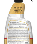 No Fuss Granite Sealer And Stone Protector Spray That Dries In A Snap 24 oz bottle with spray nozzle for easy application.
