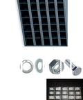 Bolt Nut And Washer Assortment Kit Featuring Grade 5 Bolts With 2510 Plus Pieces In A 40 Hole Bin For Home Garage And Workshop Use