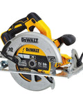 Rig Ready Badass 20V Max XR Brushless Five Tool Cordless Drill Combo Kit with circular saw, 7.25-inch blade for DIY projects.