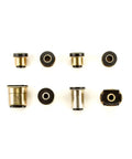 Totally Fresh Front End Suspension Rebuild Kit For 1969 1970 Pontiac Grand Prix showing black polyurethane lower control arm bushings.
