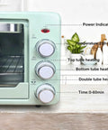 Close-up of 22 Liter Sublimation Oven controls showing temperature, tube heating options, and timer settings.