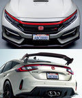 License Plate Frames Front And Rear 2 Hole Carbon Fiber Style 2 Pack Car Tag Holder with Screw Caps, mounted on car
