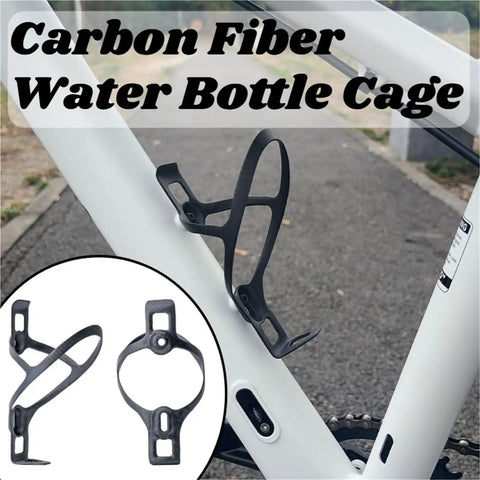 Carbon Fiber Water Bottle Cage Ultralight 14g Cup Holder For MTB Road Gravel And E Bike Ride Ready Lightweight Universal Cycling Accessory