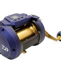 Seapower 1200 Electric Assist Fishing Reel For Deep Drop And Kite Fishing, 108 Lb Momentary Winding Power, side view