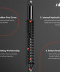 Rear Towing Shocks Absorbers With Coil Spring Load Adjustable System for trucks featuring rubber dust cover and bottom brackets