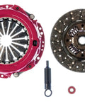Heavy Duty Stage One Organic Clutch Kit for 1995 to 2004 Toyota 4Runner T100 Tacoma Tundra with pressure plate and friction disc.