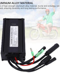Electric Bike Motor Controller 36V 48V 52V Compatible 500W 750W Sine Wave Brushless Controller With Waterproof Connector