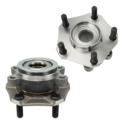 Front Wheel Hub Assembly For Nissan Sentra 2013 To 2019 NV200 2013 To 2019 Leaf 2013 To 2017 City Express 2015 To 2018 5 Lug