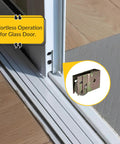 9-366 Stamped Glass Door Roller Assembly for patio doors installed in track, with adjustable steel housing, Pan Am compatibility