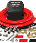 Heavy Duty Dual Battery Isolator Kit 300 Amp With 1000 Amp Peak Voltage Sensitive Relay VSR For 12 Volt Systems