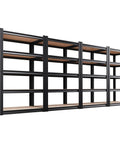 Four Pack Beefy Heavy Duty Garage Shelving Unit Set With Boltless Steel Racks Five Adjustable Tiers Freestanding Storage