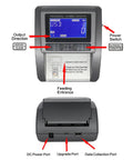 Denomination Bill Detector With HD LCD Display Quick Counterfeit Checks Using MG IR MT Detection Portable Handle Cash Verifier