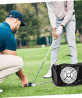 Compact Golf Swing Trainer Impact Hitting Bag For Outdoor Practice Easy Setup And Portability Boost Swing Accuracy Tempo And Technique
