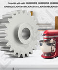 Stand Mixer Worm Gear Replacement Kit For Your Go To 3K Series Models Fits 3K45SS 3K5SS 3KSM150PSTBW0 3KSM150PSTCB0 Includes Gears And Accessories Replaces 4161531 4162897 4169830 Durable Aluminum Gear Easy Install shown with stand mixer