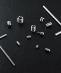 Pro Grade 300 Pcs All In One Set Screw Kit M3 M4 M5 M6 M8 304 Stainless Steel Cup Point Screws For Bathroom Fixtures Door Handles Knobs Faucets Plumbing Includes Wrenches. Kit includes set screws and hex wrenches on a black background.