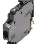 Replacement One Pole 20 Amp Right Clip Type A Circuit Breaker for 120 VAC Panels Molded Case side view