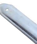 16 Inch Offset Bent Metal Trailer Door Hinge Strap For Side Enclosed Cargo Utility RV Door