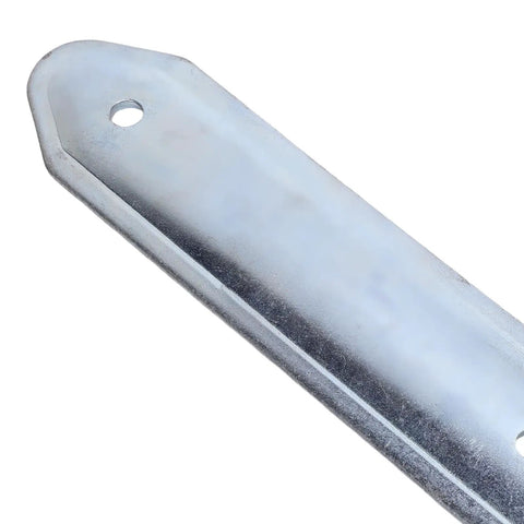 Heavy Duty 16 Inch Trailer Door Strap Hinge Set For Side Doors On Enclosed Cargo Trailers And RVs Offset Bent Metal Hinges
