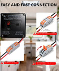Dual CO And Propane RV Detector System With Digital Display installation guide steps for easy connection
