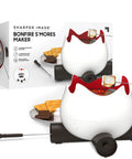 Flameless Electric Marshmallow S'mores Maker With Four Forks, Indoor Safe Roaster For Kids, Easy Cleaning, No Flames with box