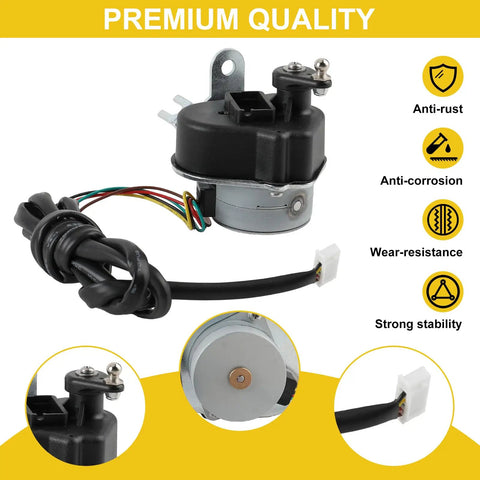 Stepper Motor Assembly 0G6453 For Guardian Home Standby Generator Replacement Part Compatible With GTH990 HSB shown with wiring details