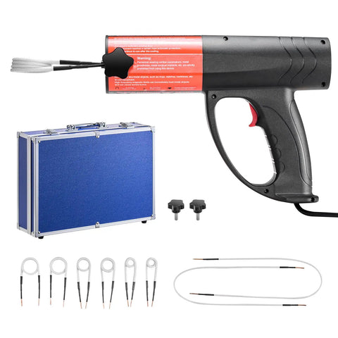 Induction Heater Bolt Removal Kit 1500W 110V Magnetic Induction Heating Tool with case and 8 coils for rusted screws removal