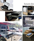 Heavy Duty Full Extension Ball Bearing Drawer Slides With Lock 52 Inch Steel Cabinet Runners Pair in various applications for storage.