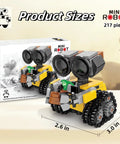 Tech Wall Robot Building Kit For Adults And Teens 14 Plus 217 Plus Piece Mech Robot Model Set For STEM Education Creative Holiday Gift Easy To Build Blocks For An Epic Wall Display And Hands On Learning DIY, 3.0 in