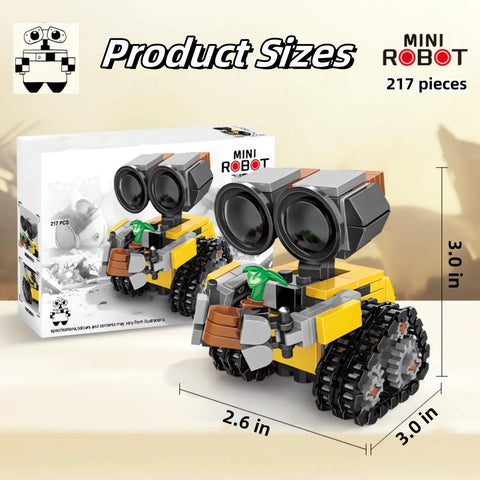 Tech Wall Robot Building Kit For Adults And Teens 14 Plus 217 Plus Piece Mech Robot Model Set For STEM Education Creative Holiday Gift Easy To Build Blocks For An Epic Wall Display And Hands On Learning DIY, 3.0 in
