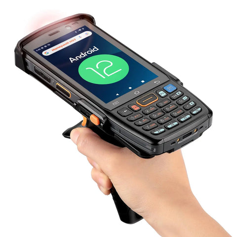 Android 12 Barcode Scanner Workhorse With Honeywell HS7 Engine IP67 Rugged Handheld Computer For Inventory Tracking In Warehouses And Logistics 082Pro Model 2026 in use