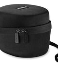 Howard Leight Impact Sport Earmuffs Hard Case EVA Protective Travel Storage, black case with zipper and carry handle.