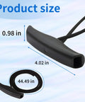 Product size dimensions of 2 Pack MKA 45 Trolling Motor Rope And Handle for Maxxum and Edge Bow Mount Motors.