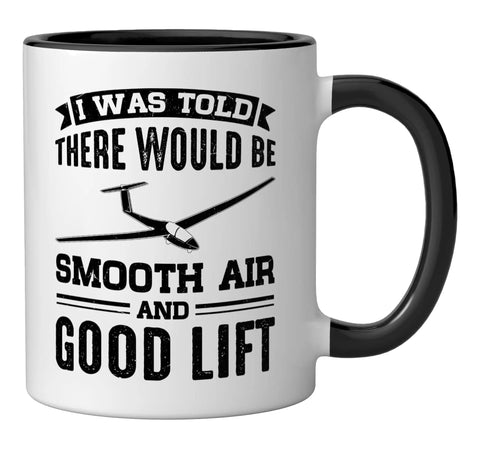 Soaring Sailplane Pilot Glider Aviation Enthusiast Ceramic Coffee Mug Black And White For Avgeeks And Flight Buffs Ideal Gift