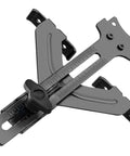 Straight Shooter Edge Guide Compatible With Dewalt 20V Max XR Cordless Router, black metal construction, precise measurement feature.