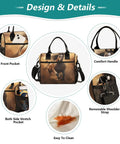 Design details of Large Soft Cooler Tote Bag For Beach And Camping Insulated Lunch Box Keeps Food Cold Or Warm Leakproof