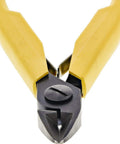 Diagonal Cutting Nipper With Micro Bevel Edge 112.5 Millimeters Multi Color Handles for DIYers and Pros in Electronics and Crafting