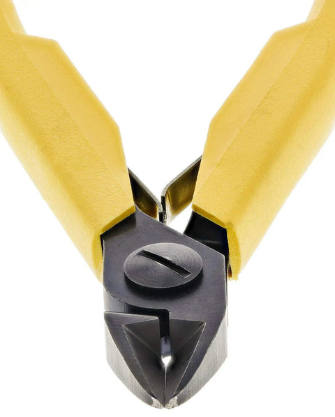 Diagonal Cutting Nipper With Micro Bevel Edge 112.5 Millimeters Multi Color Handles for DIYers and Pros in Electronics and Crafting