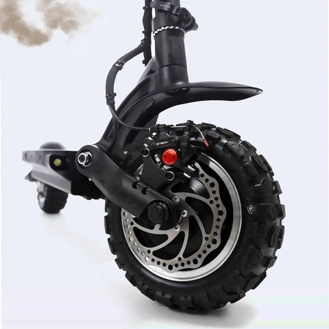 Hydraulic Disc Brake Kit For Mountain Bikes, Road Bikes And Electric Scooters Front And Rear Calipers With 160mm Rotors Dual Piston Aluminum Alloy No Squeak Quiet High Temperature Resistance on electric scooter