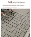 Walkway Concrete Path Molds 23.6 By 11.8 Inches Reusable DIY Stepping Stone Paver Set for garden patio pathway installation