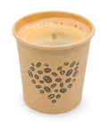 4 Oz Espresso Cups 100 Pack Kraft Disposable Paper Cups For Home Office Or Party Easy To Use Espresso Shot Cups For Samples