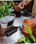 Two Pack Plastic Squeeze Bottles With Curved Nozzle For Precise Plant Watering And Cleaning, Perfect For Succulents, Terrariums, And Fish Tank Maintenance, Narrow Space Access, Easy Bottom Cleaning black curved nozzle squeeze bottle for plant watering and cleaning