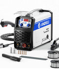 135 Amp 110V 220V Dual Voltage MIG Welder 3 In 1 Flux Core MIG Lift TIG And Stick Portable Welder with accessories